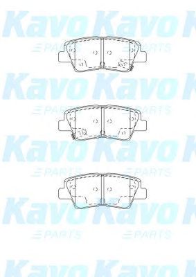KAVO PARTS bp3044 -  Комплект тормозных колодок, дисковый тормоз